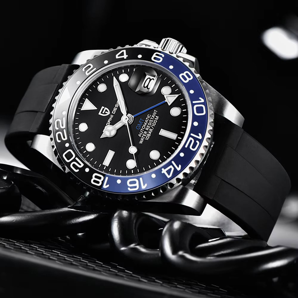 Cartier Watch Tank - Zegarki męskie PAGANI DESIGN 40mm GMT,
