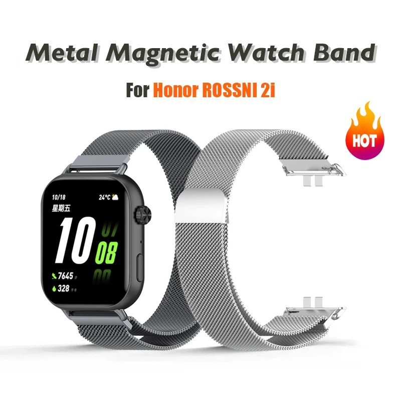 Mesh Strap Metal - Metalowy pasek ze stali nierdzewnej z