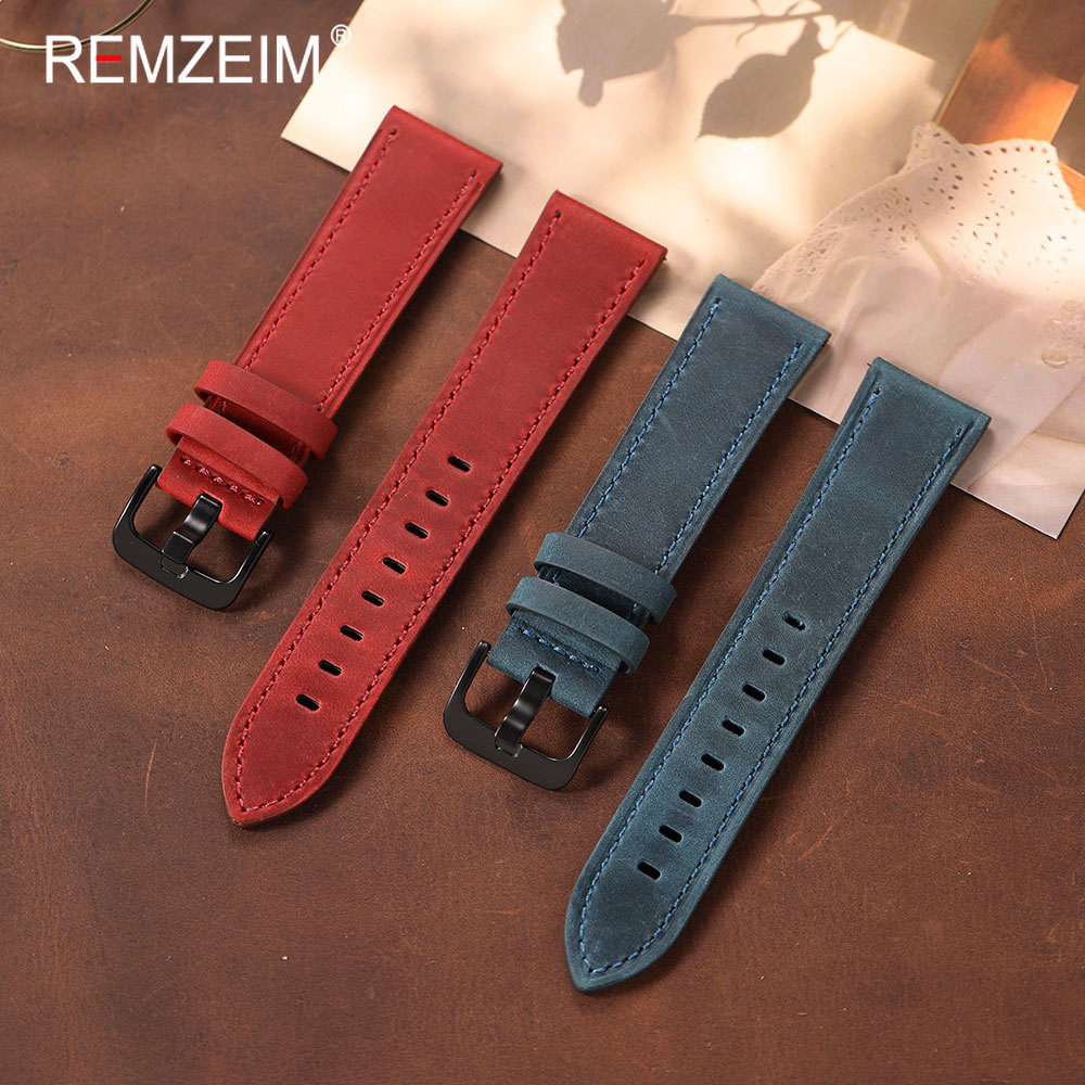 Klasyczny męski pasek do zegar – Suede Strap Watch recenzja i cena